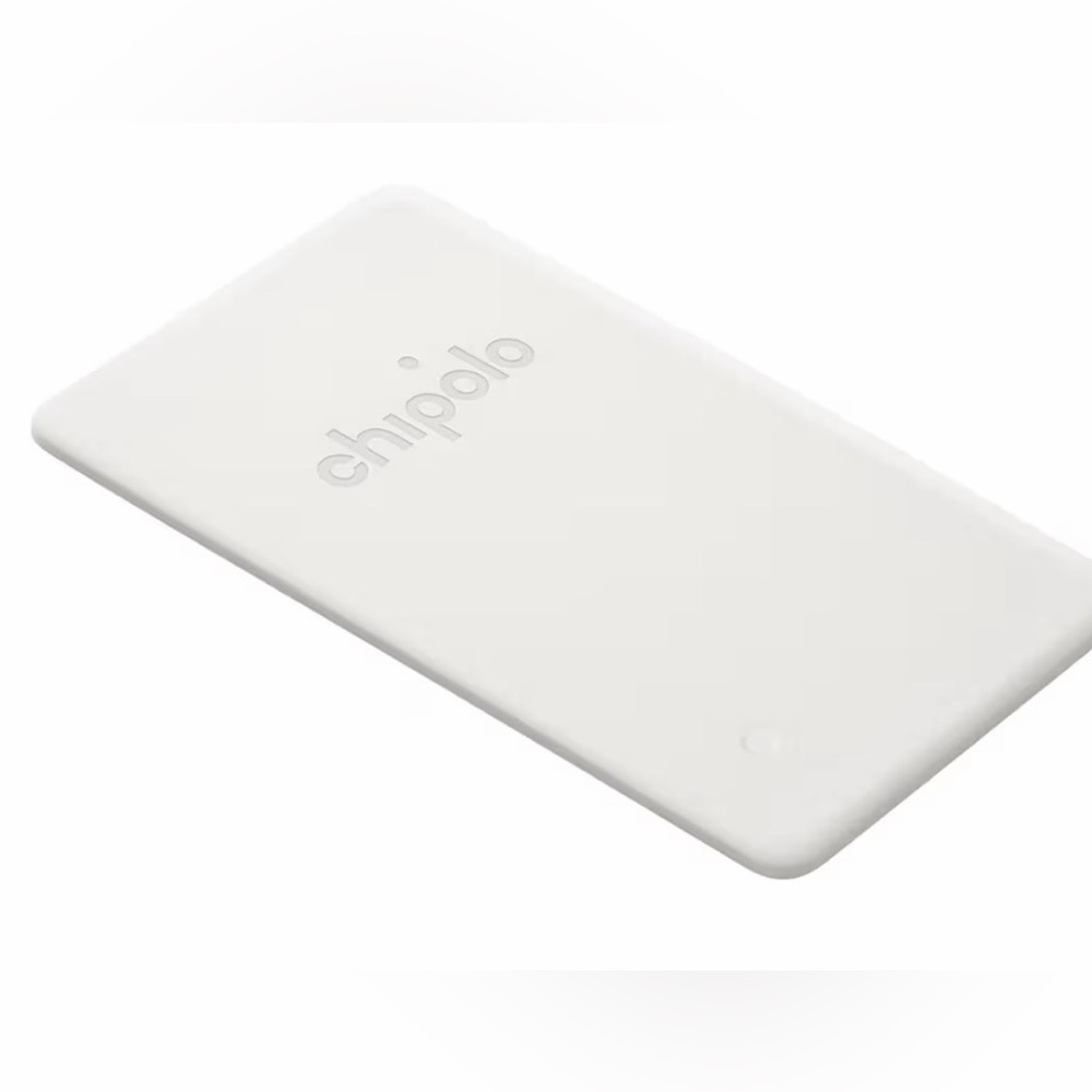 Chipolo Card Point Wallet Finder pack of 2 off white